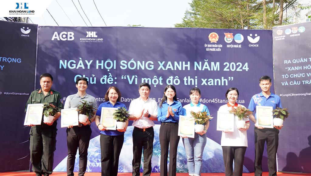 CHƯƠNG TRÌNH HÀNH TRÌNH XANH KHẢI HOÀN LAND - LẦN THỨ 2 - LAN TỎA NGÀY HỘI SỐNG XANH 2024: VÌ MỘT ĐÔ THỊ XANH ĐẾN CỘNG ĐỒNG